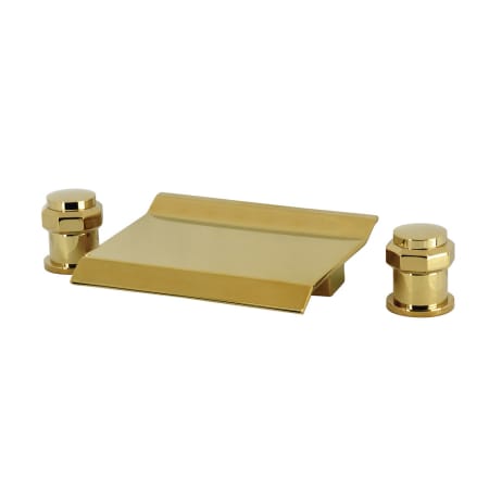 A large image of the Kingston Brass LS224.AR Polished Brass