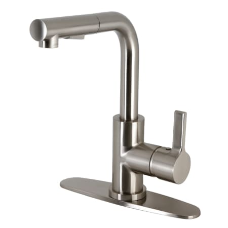 A large image of the Kingston Brass LS271.CTL Brushed Nickel