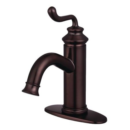 A large image of the Kingston Brass LS541.RL Oil Rubbed Bronze