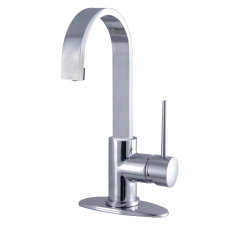 A large image of the Kingston Brass LS821.NYL Polished Chrome