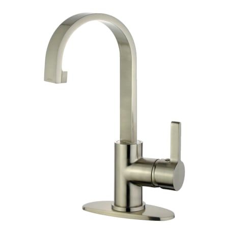 A large image of the Kingston Brass LS821.CTL Brushed Nickel