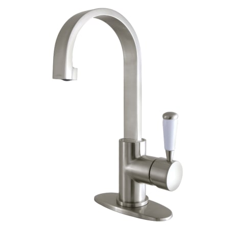 A large image of the Kingston Brass LS821.DPL Brushed Nickel
