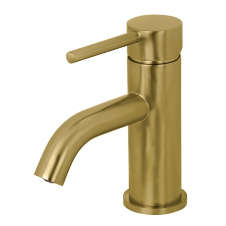A large image of the Kingston Brass LS822.DL Brushed Brass