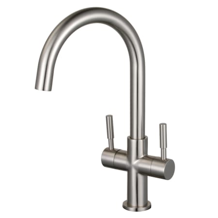A large image of the Kingston Brass LS829.DL Brushed Nickel