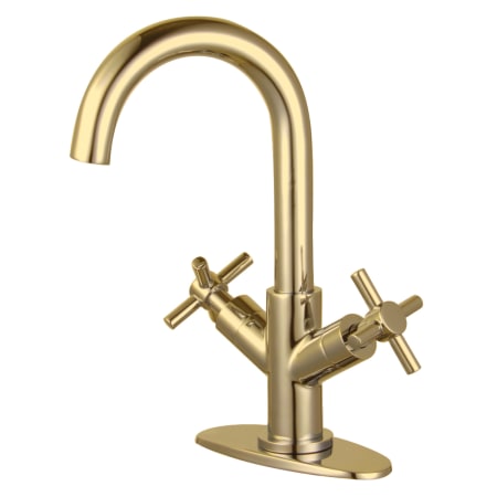 A large image of the Kingston Brass LS845.JX Brushed Brass