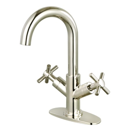 A large image of the Kingston Brass LS845.JX Polished Nickel