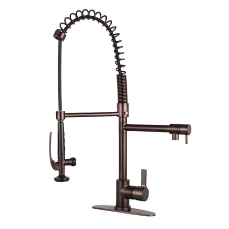 A large image of the Kingston Brass LS850.CTL Oil Rubbed Bronze