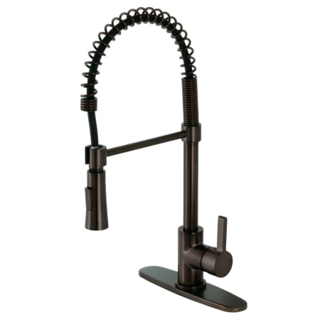 A large image of the Kingston Brass LS867.CTL Oil Rubbed Bronze