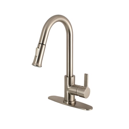 A large image of the Kingston Brass LS868.CTL Brushed Nickel