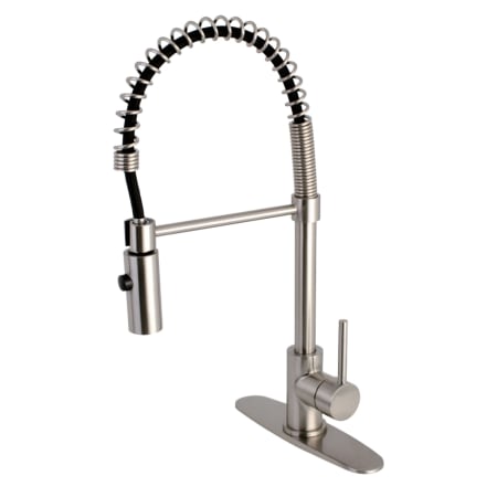 A large image of the Kingston Brass LS877.DL Brushed Nickel
