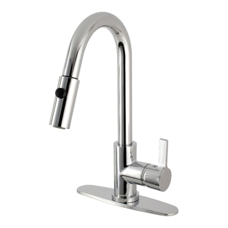 A large image of the Kingston Brass LS878.CTL Polished Chrome