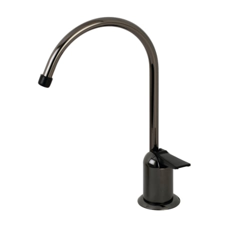A large image of the Kingston Brass NK6190 Black Stainless Steel