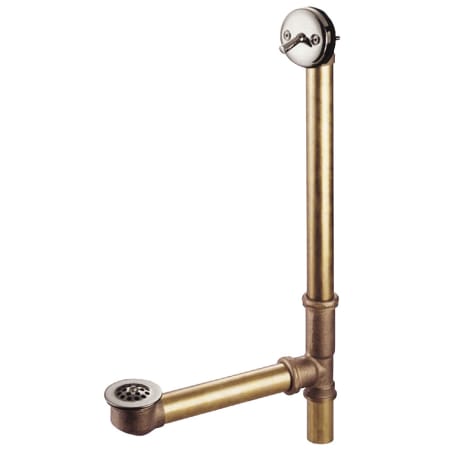 A large image of the Kingston Brass PDTL116 Brushed Nickel