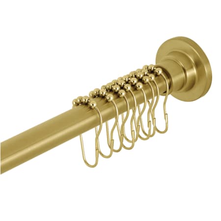 A large image of the Kingston Brass SCC311 Brushed Brass