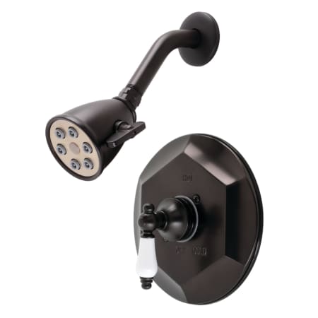A large image of the Kingston Brass VB463.PLSO Oil Rubbed Bronze