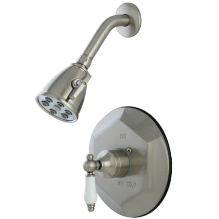 A large image of the Kingston Brass VB463.PLSO Brushed Nickel