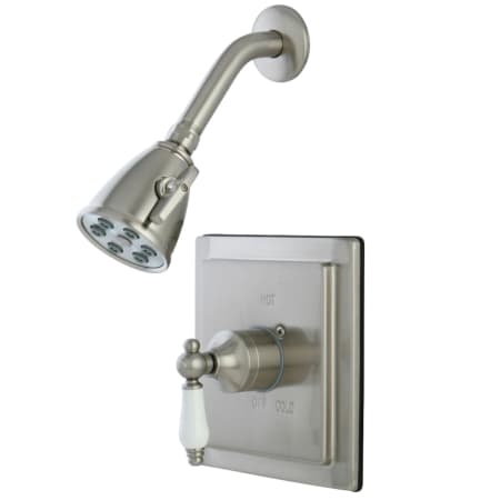 A large image of the Kingston Brass VB865.PLSO Brushed Nickel