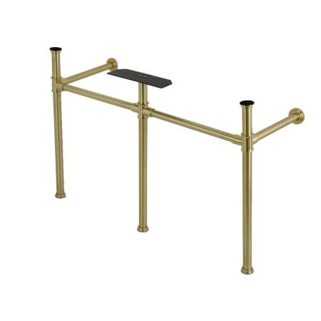 A large image of the Kingston Brass VPBT1488 Brushed Brass