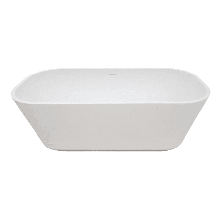 A large image of the Kingston Brass VRTSQ653124 Matte White