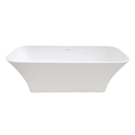 A large image of the Kingston Brass VRTSQ683222 Matte White