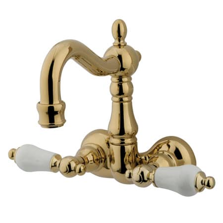 A large image of the Kingston Brass CC1075T Polished Brass