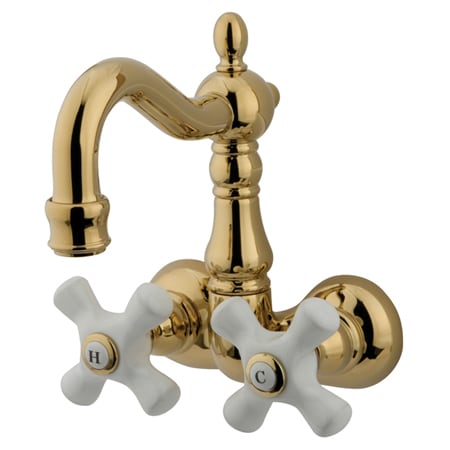 A large image of the Kingston Brass CC1079T Polished Brass