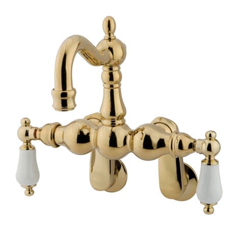 A large image of the Kingston Brass CC1083T Polished Brass