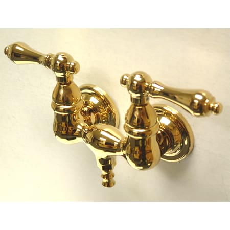 A large image of the Kingston Brass CC31T Polished Brass