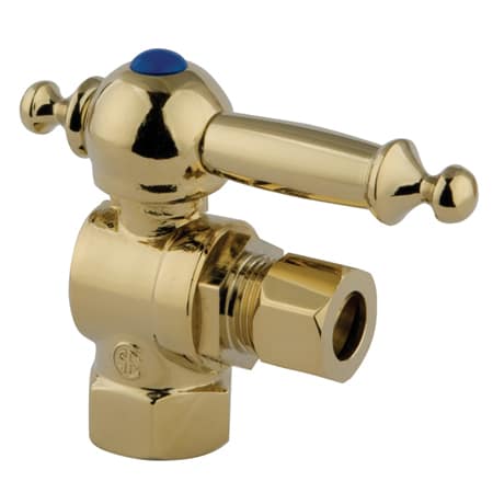 A large image of the Kingston Brass CC3310.TL Polished Brass