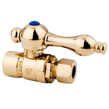 A large image of the Kingston Brass CC4325 Polished Brass