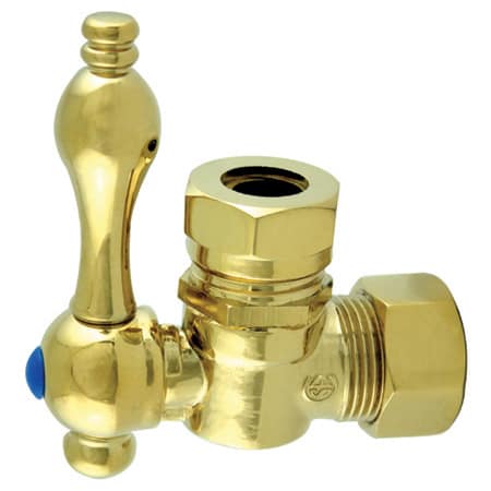 A large image of the Kingston Brass CC4410 Polished Brass