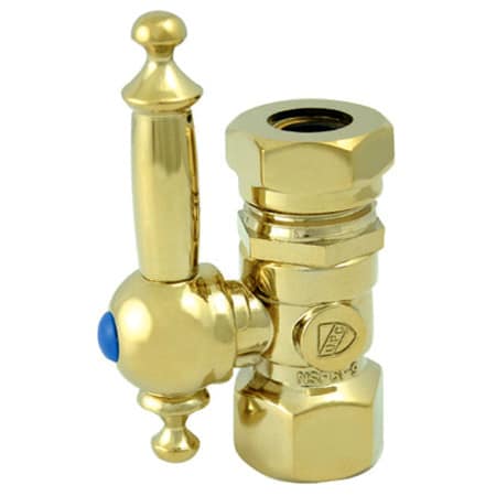 A large image of the Kingston Brass CC4415.TL Polished Brass