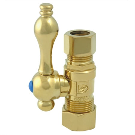 A large image of the Kingston Brass CC4445 Polished Brass