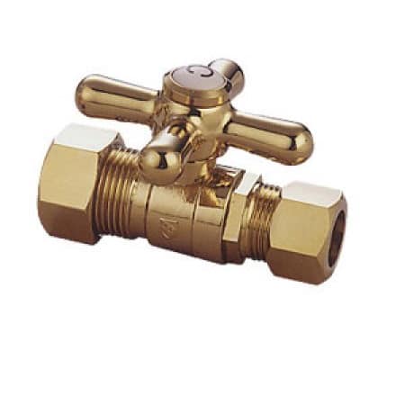 A large image of the Kingston Brass CC4445.X Polished Brass