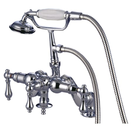 A large image of the Kingston Brass CC620T Polished Chrome
