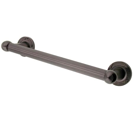 A large image of the Kingston Brass DR91012 Oil Rubbed Bronze