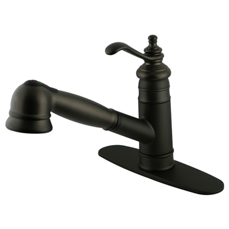 A large image of the Kingston Brass GS757.TL Oil Rubbed Bronze