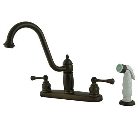A large image of the Kingston Brass KB111.BL Oil Rubbed Bronze