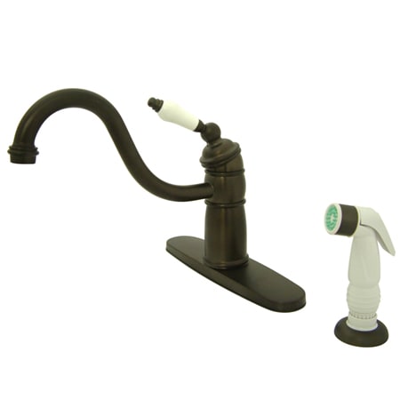 A large image of the Kingston Brass KB157.PL Oil Rubbed Bronze