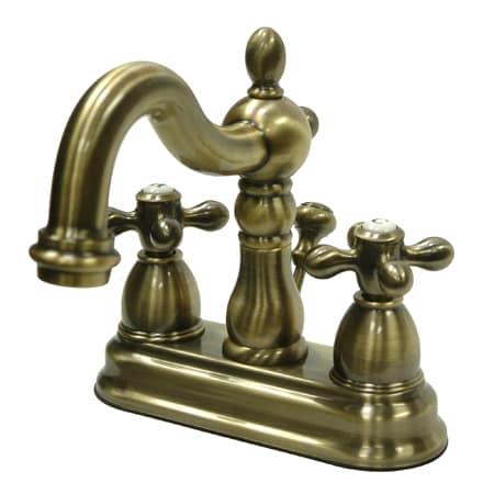 Kingston Brass Kb1603ax Antique Brass Heritage Centerset