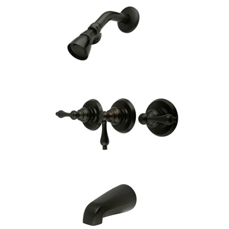 A large image of the Kingston Brass KB23.AL Oil Rubbed Bronze