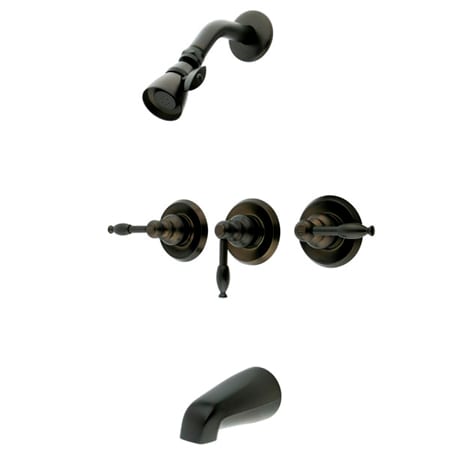 A large image of the Kingston Brass KB23.KL Oil Rubbed Bronze