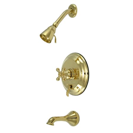 A large image of the Kingston Brass KB363.0AX Polished Brass