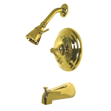 A large image of the Kingston Brass KB363.AL Polished Brass