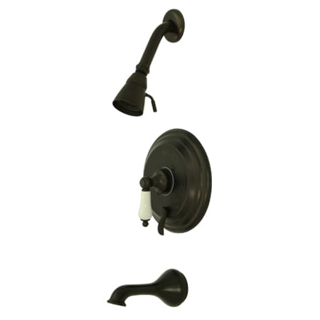 A large image of the Kingston Brass KB363.0PL Oil Rubbed Bronze