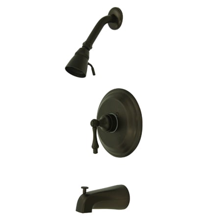 A large image of the Kingston Brass KB363.AL Oil Rubbed Bronze