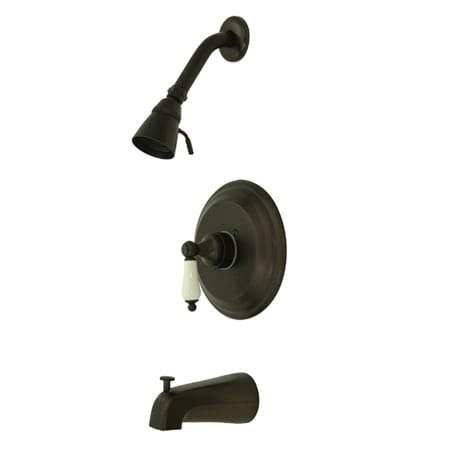A large image of the Kingston Brass KB363.PL Oil Rubbed Bronze