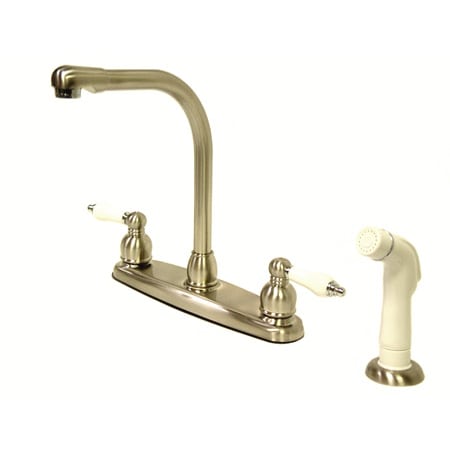 Kingston Brass Kb717 Satin Nickel Polished Chrome