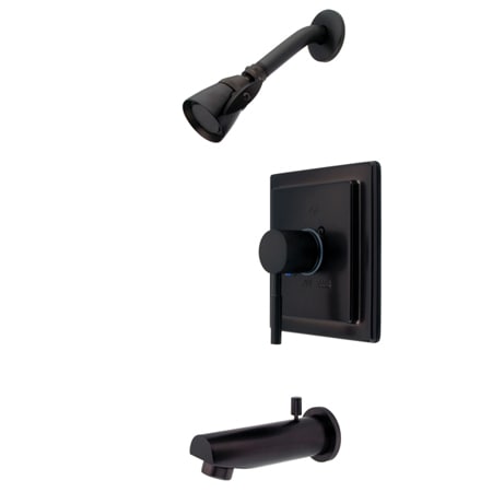 A large image of the Kingston Brass KB865.DL Oil Rubbed Bronze