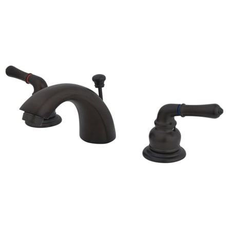 A large image of the Kingston Brass KB95+ Oil Rubbed Bronze